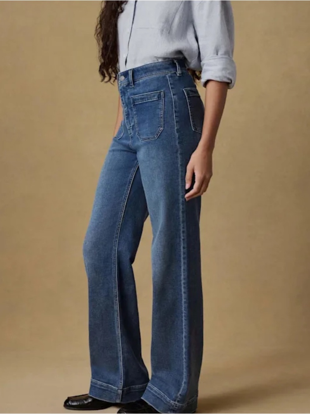 Faherty | Stretch Terry Patch Pocket Pant | 30